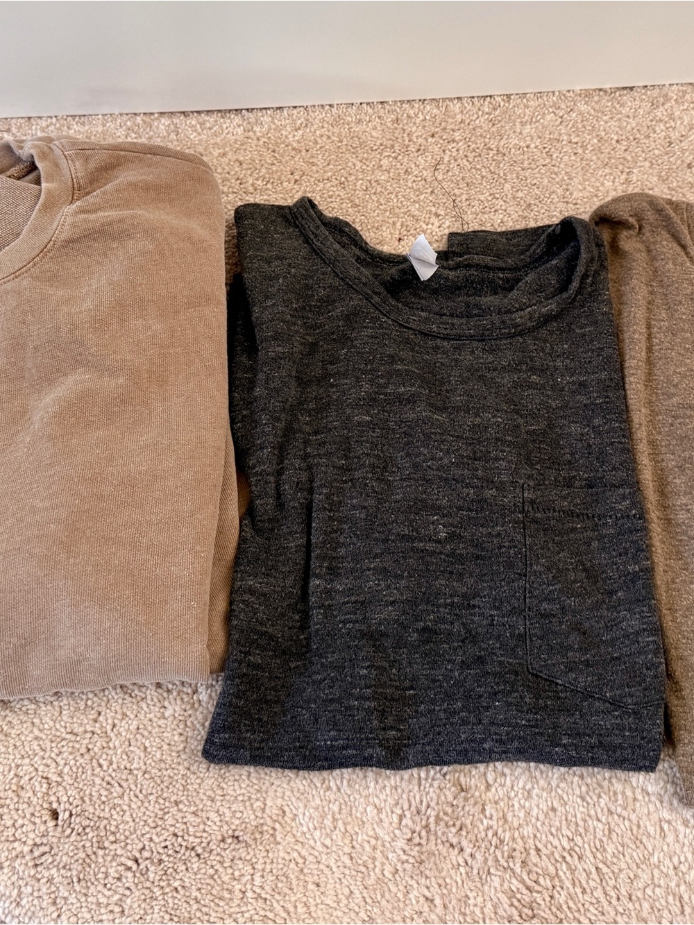 Alternative Heather Charcoal Crew Tee